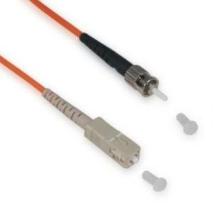 St/Sc Simplex Multimode Fiber Optical Patch Cord