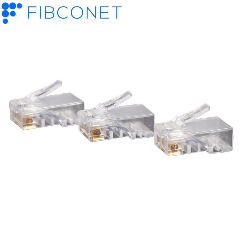 UTP Cat5e Unshielded RJ45 Connector 8p8c Modular Plug Crystal Plug