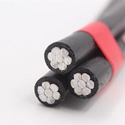1000V Caai 2X35+1X16mm2 Aluminum AAC XLPE Overhead Power Cable
