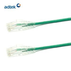 Adtek 24AWG UTP CAT6 1FT Bare Copper Patch Cord