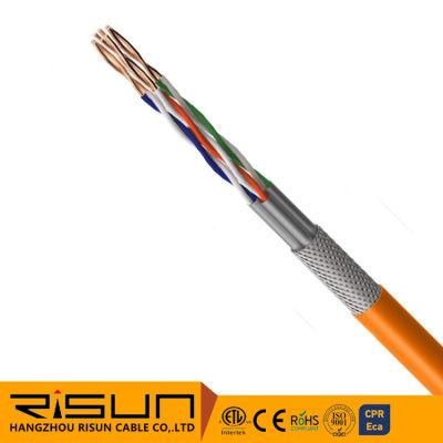 Cat7 4pair LSZH Cable Low Loss S/FTP HS Code 8544491100