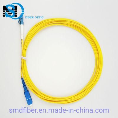 G652A PVC LC/Upc-Sc/Upc Single-Mode Patch Cord