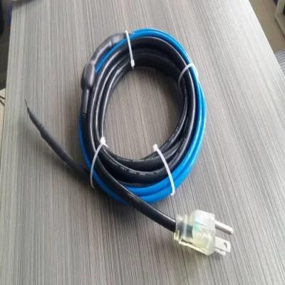 Pipe Heating Cable with Plug Pre-Assembled with Thermostat