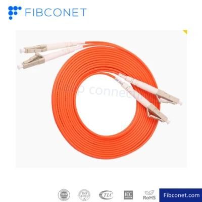 FTTH Om1/Om2 Orange FC/Sc/LC/St/E2000 Upc/APC Fiber Optic Patch Cable Patchcord