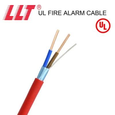 2 Core 16AWG Fplr Shielded Fire Alarm Cable