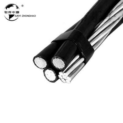 10kv 11kv 33kv PVC / XLPE / PE Insulated Overhead Electric Transmission Aerial Bundled Cable ABC Cable