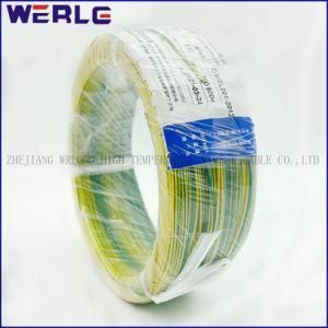 Agr 1.5mm Silicone Rubber Insulated Tinned Copper Conductor RoHS Yellow-Green Wire