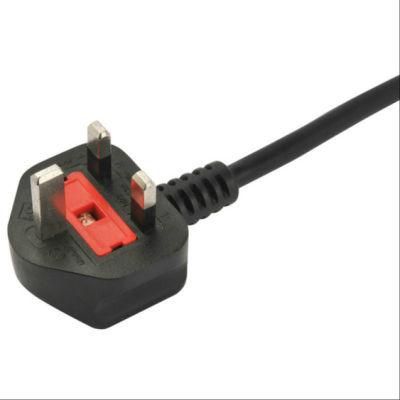 Durable 250V 3 Pin BS UK Power Cord