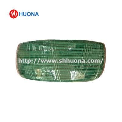 24AWG PTFE Insulated K Type Thermocouple Extension Wire with White and Green Color Code