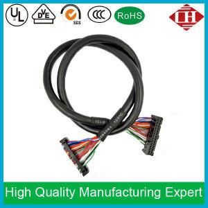 Dual Row IDC Cable Assembly Multi Core Flat Ribbon Cable for Automotive Engine