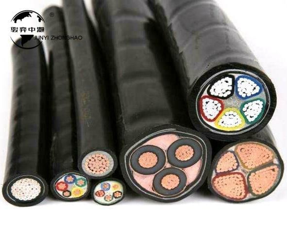 Copper Conductor Rubber Insulated Flexible Cable 2 Cores 3 Cores 4 Cores 1.5mm 2.5mm 4mm 6mm Rubber Sheathed Waterproof Cable