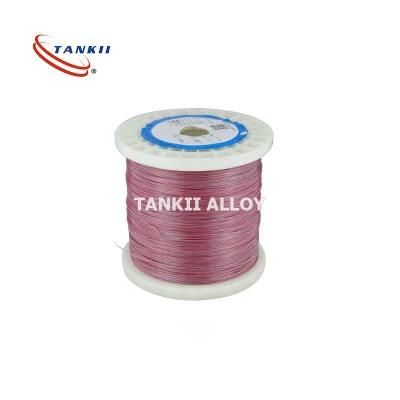 J type teflon insulated thermocouple wire 24 AWG with white and red color