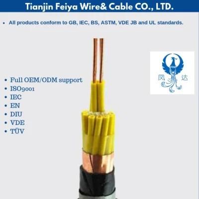 PVC Lsph Wdz-Kyjy Control Cables XLPE Insulation Polyolefine Sheathed Aluminium Control Cable Electric Wire Waterproof Rubber Cable