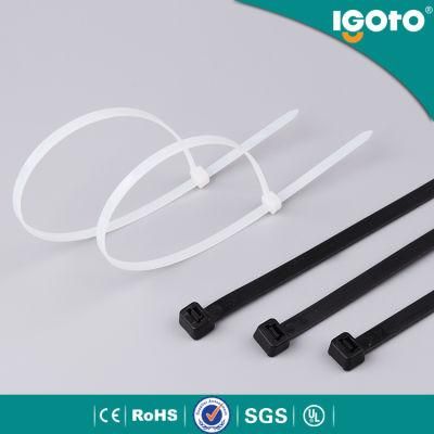 Plastic Nylon 66 Cable Ties 3.6X300 mm Black Zip Tie Colored Nylon Cable Tie