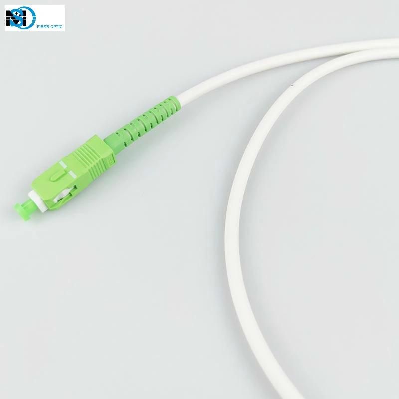 Indoor Outdoor G657A G652D A1 A2 LSZH Jacket Sheath FTTH Fiber Optical Drop Wire Cable