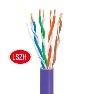 305m 4 Pair 24AWG UTP LAN Network Communication Cable UTP Cat 5e for Computer