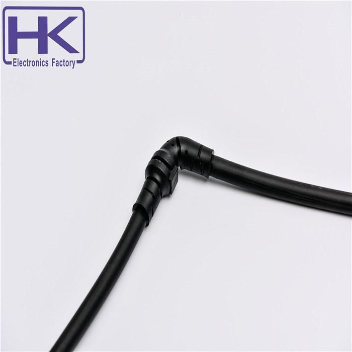 100% Continuity Testing Waterproof Overmolding Traceability ABS Wire Harness with Rubber Tube Te Connectors Leoni Cable for Automobile Industry
