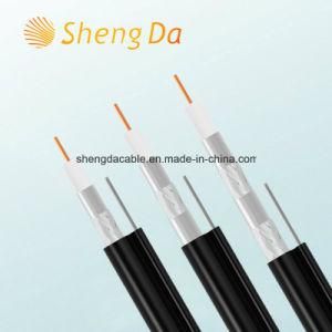 Coaxial Aerial Cable Rg Series with Messenger of Rg59+M/RG6+M/Rg11+M