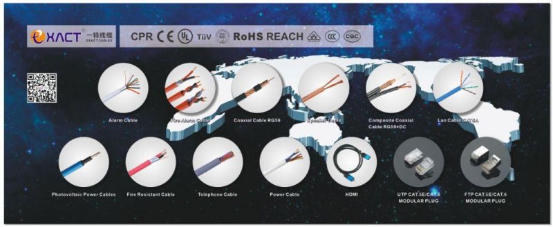 Communication Cable Clear Transparent Red/Black Bc, Tc, CCA, TCCA Golden and Silver Loudspeaker Cable Speaker Cable  Signal  Cable