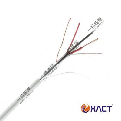 Unshielded Shielded BC Stranded 2x0.22mm2+2x0.5mm2 Composite CPR Eca Alarm Cable Security Cable Control Cable