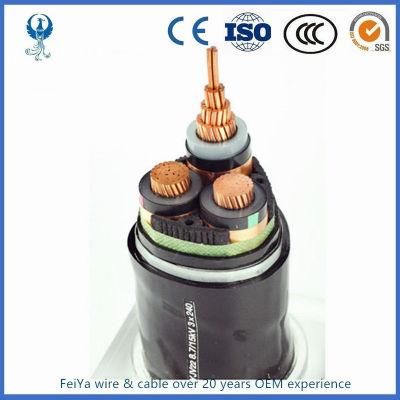 Aluminum Conductor Armored Electric Power Cable, Medium Voltage Electrical Cable