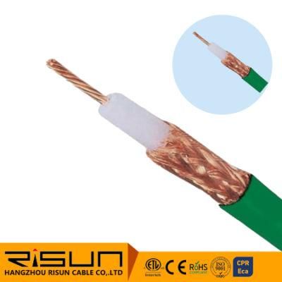 European Standard Quality Green Kx6 Coaxial Cable