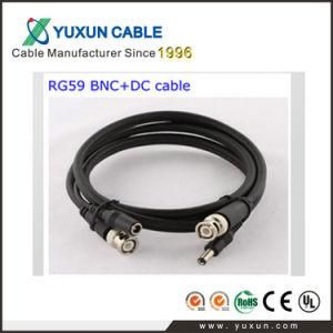 Cable Assembly Rg59 BNC DC for Camera