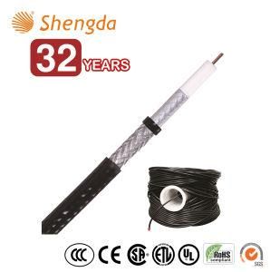 Free Sample 100% Copper RG6 Rg59 Rg58 Rg11 Rg Series CCTV Coaxial Cable