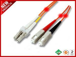 LC Fiber Optical Duplex Jumper LED Traceable Cable