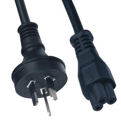 Australia Transparent Three Pins Extension Cord with SAA Certification