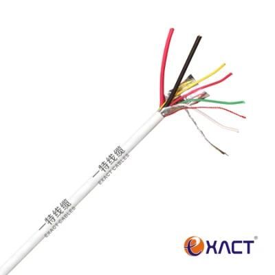 Unshielded Shielded TCCA Stranded 4x0.22mm2+2x0.5mm2 Composite CPR Eca Alarm Cable Security Cable Control Cable