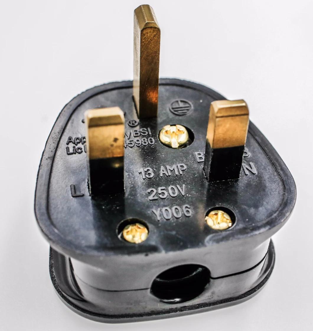 Bsi UK 3 Pin Plug with The Connector of Figure 7 (C7) AC Power Cord