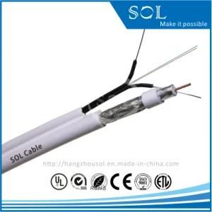 Indoor Communication GJXH Optical Fiber Cable &amp; RG6 Coaxial Cable