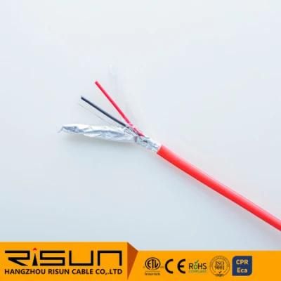2 Cores Shielded Copper Fire Alarm Cable for Fire Alarm