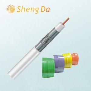 RF Coaxial Wire Cable with Shielded Transmission Line