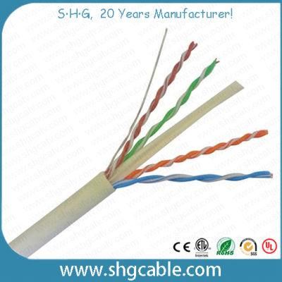 Hot Sale Factory Price Low Cost Ce RoHS Approved Fluke Test Pass Network LAN Cable CAT6 UTP