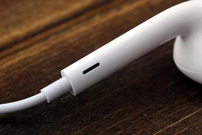 Real Original Cable for Apple iPhone 5 iPhone6 iPhone6s iPhone7 Earphone with Remote and Mic
