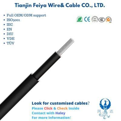 Photovoltaic System Connection Wire Electric Cable Cooper Solar Cable 4mm2 PV Wire Control Electric Wire Coaxial Waterproof Rubber Cable