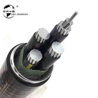 Underground Teck Cable 2AWG Aluminium Alloy Conductor XLPE Insulation Interlocked Armoured Cable