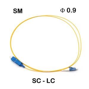 Optical Fiber Optic Patch Cord Cable Indoor LC/Sc Monomodale /Single Mode Simplex