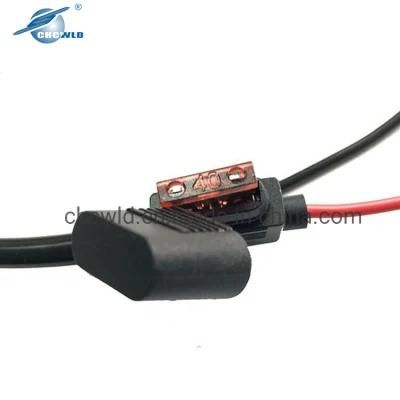 Dual 12V Car Wiring Connector Cable Harness High Beam LED Light Bar Copper Wires
