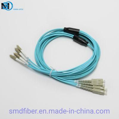 LC/Upc-LC/Upc Om3 2.0mm-4c Branch Fiber Optic Cable