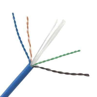 305m Pull Box Ethernet Cable Fluke Test 24 AWG 4 Pair Cat 6 UTP FTP CCTV Security Camera Cables