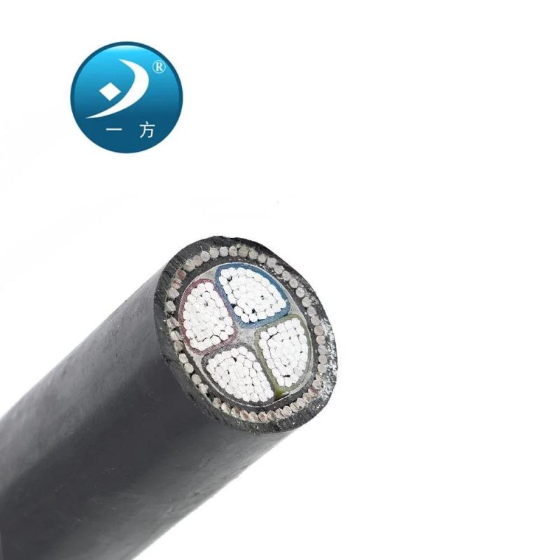 0.6/1 Kv Single Core XLPE Insulation PVC Sheath Cu/XLPE/PVC/Awa/PVC Armoured Power Cable