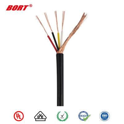 UL2725 2 Core 28AWG +2 Core 22AWG Flexible Copper Wire Cable with PVC Jacket