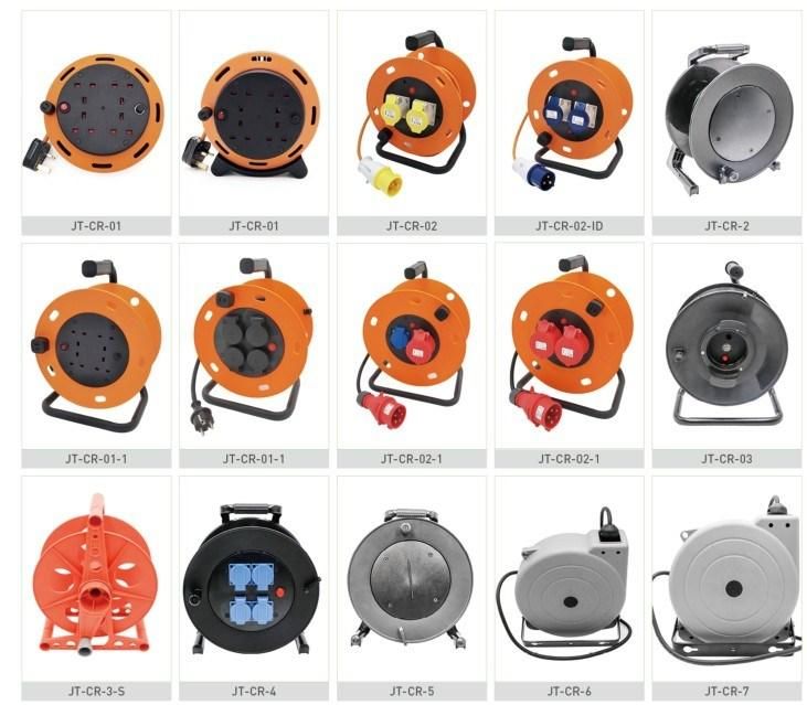 Audio Professional Heavy Duty PC Retractable Fiber Cable Reel Audio Cable 8