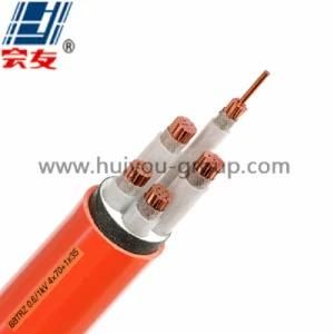 Bbtrz 0.6/1kv 4*70+1*35 mm2 Radiation Protection and Long Life Cu Conductor Power Electrical Mineral Insulated Cable
