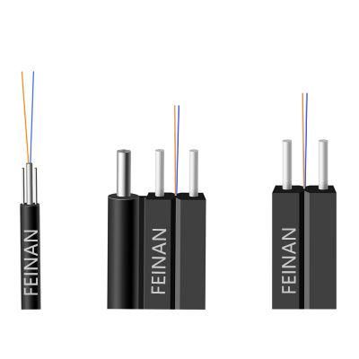 Single Mode 1-4 Core FTTH Fibra Optic Cable for Indoor Use