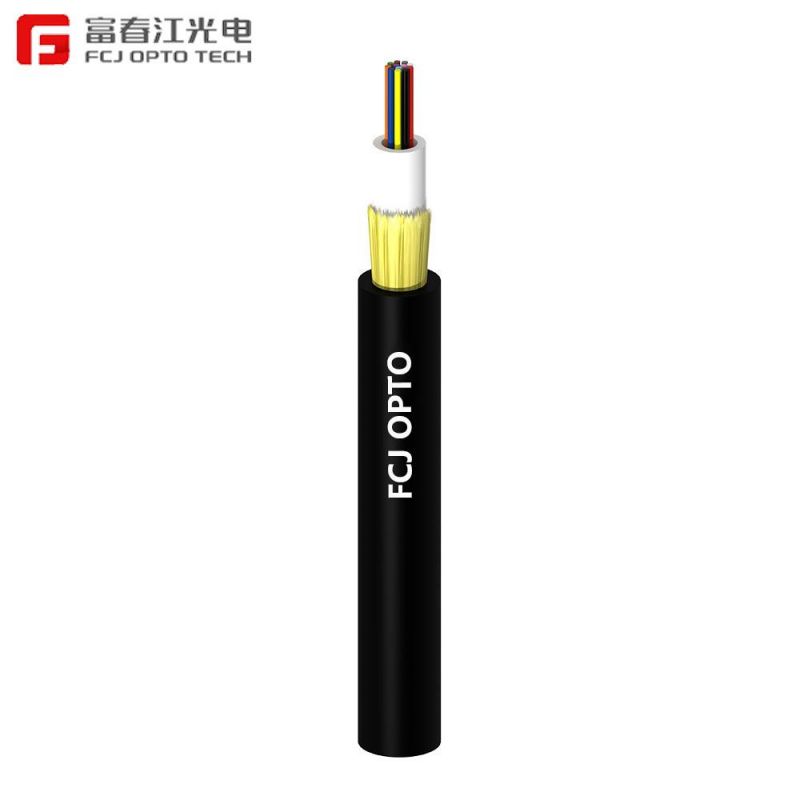 Yellow 24 Hilos Indoor Optical Fiber Cable Breakout