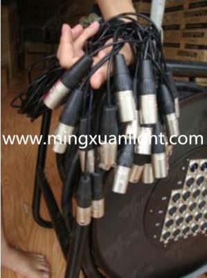 XLR Stage Wheel Multi-Audio Snake Cable Reel Box